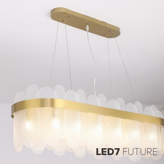 Loft Industry Modern - Leaf Oval PV Chandelier